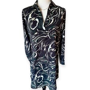 ✨ Stunning Stella Morgan | Women’s Swirl Print Tunic Marble Print Dress|Size 8 ✨